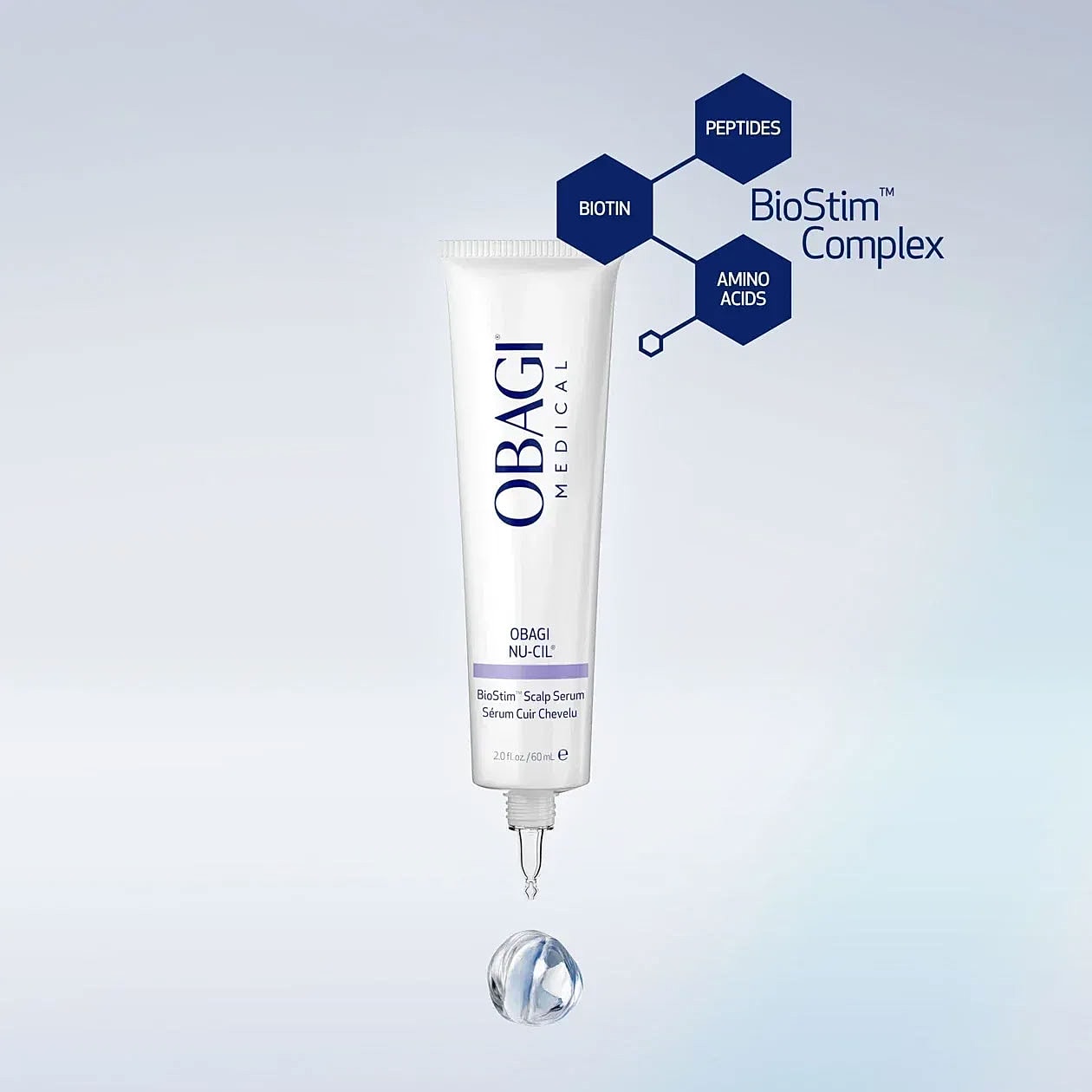 Obagi Nu-Cil scalp serum with BioStim Complex