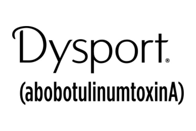 Dysport logo and branding design.
