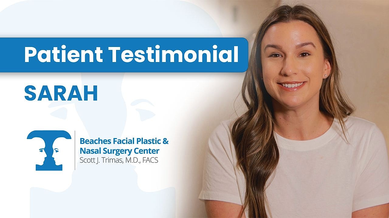 Patient testimonial from Sarah at Beaches Surgery Center